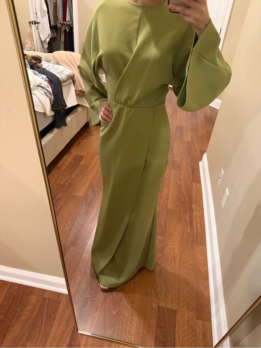 ASOS green dress
